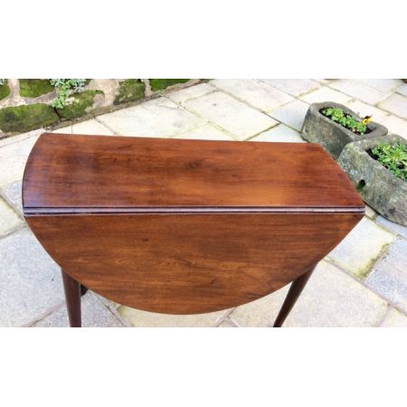 Georgianischer antiker Mahagoni Esstisch britisch ca 1750