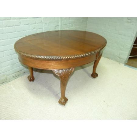 Antiker britischer Mahagoni Esstisch ca 1900