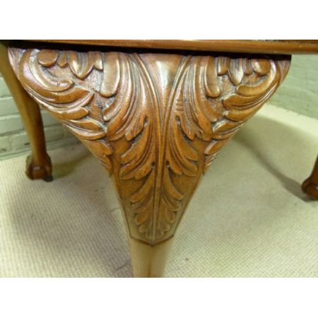 Antiker britischer Mahagoni Esstisch ca 1900