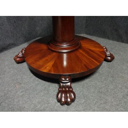 Antiker britischer Mahagoni Esstisch ca 1850