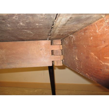 Antiker georgianischer Esstisch Mahagoni englisch ca 1750