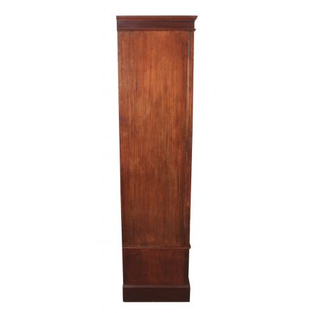 Antiker englischer Mahagoni Kleiderschrank ca 1900