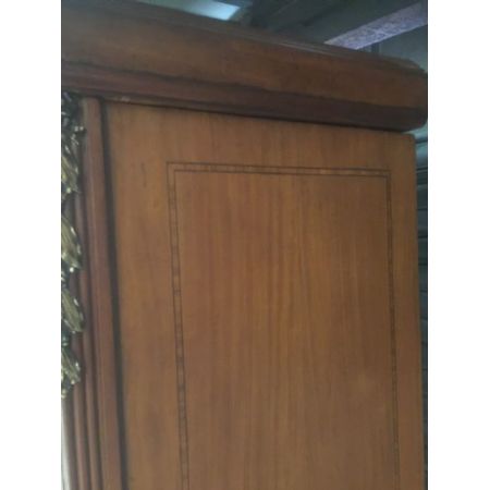 Antiker französischer Kleiderschrank Nussbaum Kingwood ca 1900