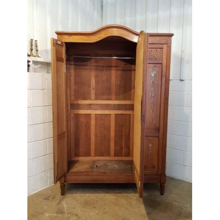 Antiker französischer Kleiderschrank Eiche ca 1920