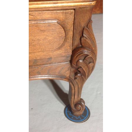 Antiker französischer Eichen Kleiderschrank ca 1920