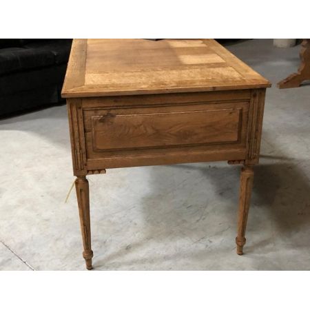 Antiker französischer Eichen Schreibtisch ca 1870