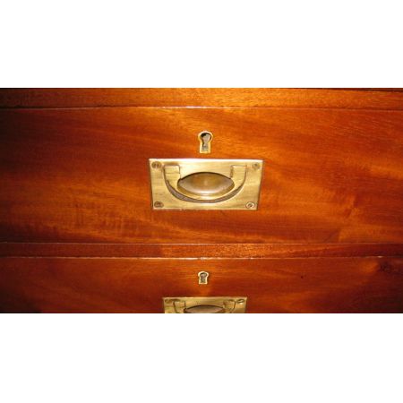 Antiker britischer Mahagoni Schreibtisch ca 1910