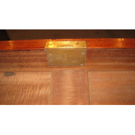 Antiker britischer Mahagoni Schreibtisch ca 1910