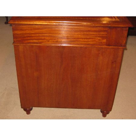 Antiker britischer Mahagoni Schreibtisch ca 1910