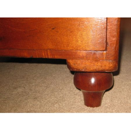 Antiker britischer Mahagoni Schreibtisch ca 1910