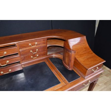 Antiker britischer Mahagoni Schreibtisch Regency ca 1920