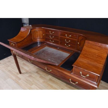 Antiker britischer Mahagoni Schreibtisch Regency ca 1920