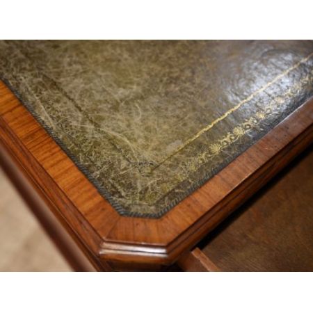 Antiker britischer Mahagoni Schreibtisch Regency ca 1900