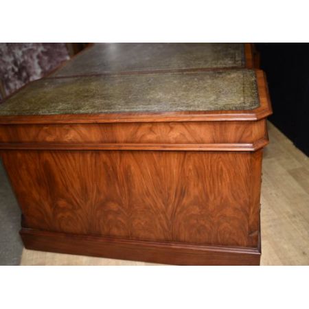 Antiker britischer Mahagoni Schreibtisch Regency ca 1900