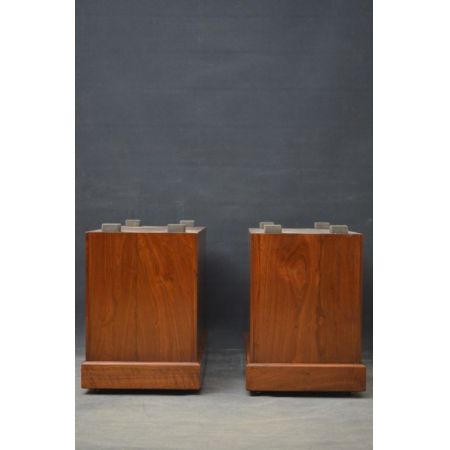 Edwardianischer britischer Nussbaum Schreibtisch antik ca 1900