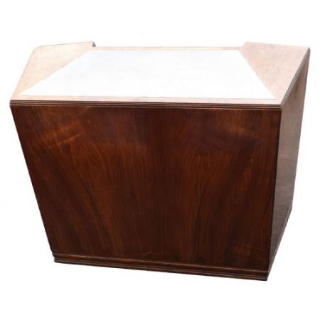 Antiker Art Deco Schreibtisch Nussbaum englisch ca 1936