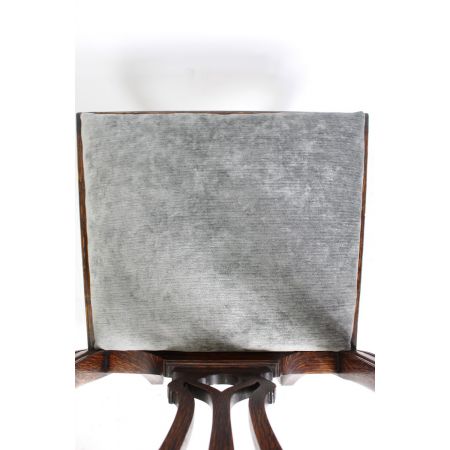 Edwardianische antike Chippendale Stühle Eiche englisch ca 1905