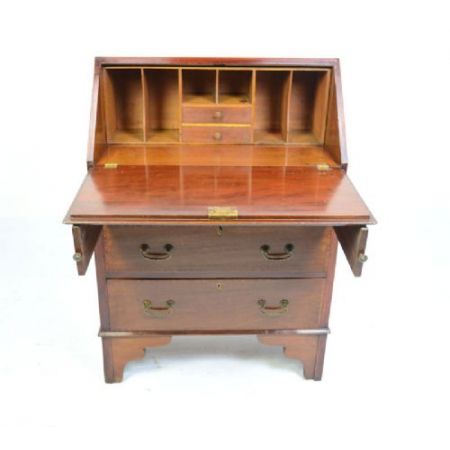 Antiker Mahagoni Sekretär britisch ca 1890