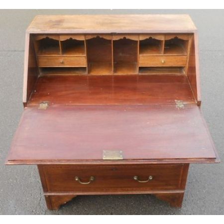 Edwardianischer antiker Mahagoni Sekretär englisch ca 1900