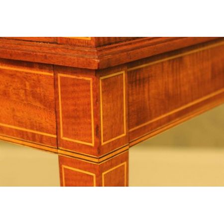 Viktorianischer antiker Mahagoni Sekretär englisch ca 1890