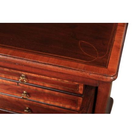 Georgianischer antiker Mahagoni Bureau Bookcase Aufsatzsekretär ca 1770