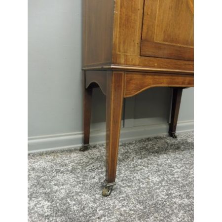 Edwardianisches antikes Bücherregal britisch ca 1890