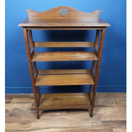 Antiker Arts & Crafts Bücherschrank Eiche englisch ca 1900