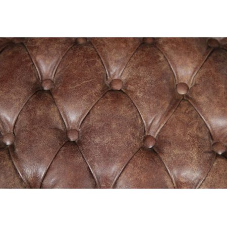 Viktorianischer antiker Nussbaum Bürostuhl Leder ca 1880