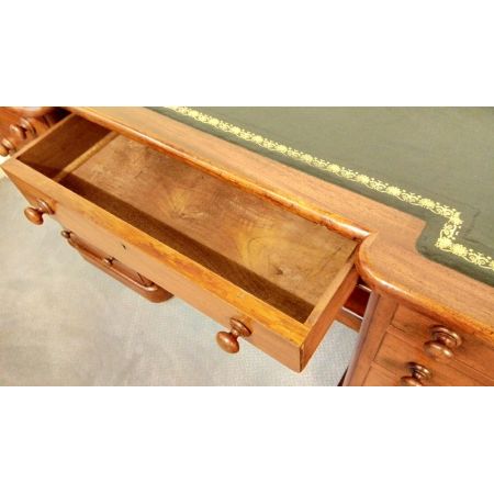 Antiker Mahagoni Schreibtisch britisch ca 1880