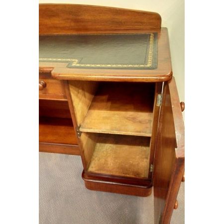 Antiker Mahagoni Schreibtisch britisch ca 1880