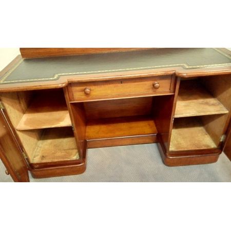 Antiker Mahagoni Schreibtisch britisch ca 1880