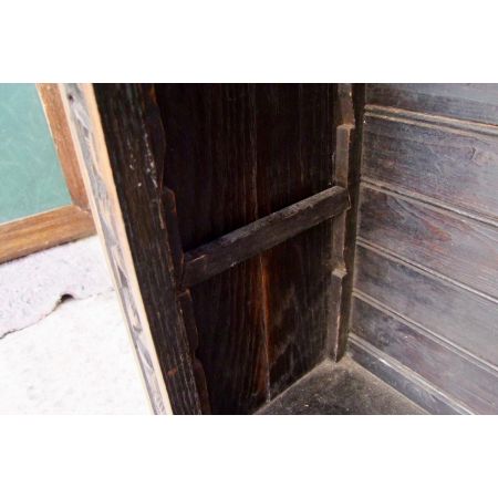 Englischer Antiker geschnitzter Eichen Bücherschrank ca. 19. Jh.