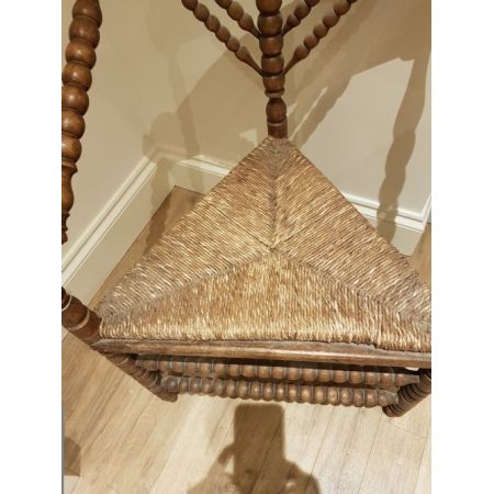 Antiker britischer Ulmen Stuhl ca 1860