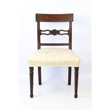 Antiker britischer Regency Stuhl Mahagoni ca 1810