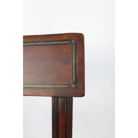 Antiker britischer Regency Stuhl Mahagoni ca 1810