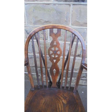 Antike britische Landhaus Stühle Ulme Escheviktorianisch ca 1880