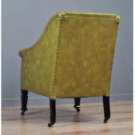 Antiker Sessel Vinyl britisch ca 1920