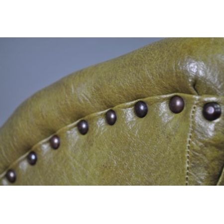 Antiker Sessel Vinyl britisch ca 1920