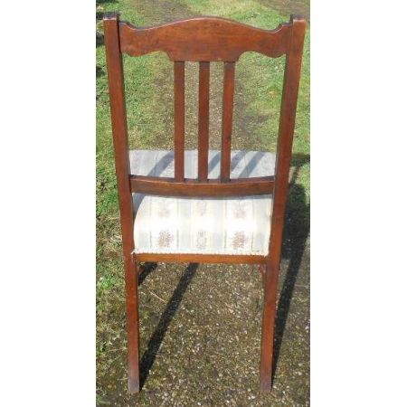 Edwardianische antike Mahagoni Stühle britisch ca 1900