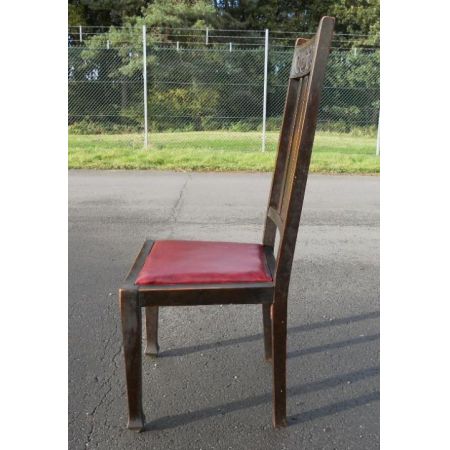 Antike Art Nouveau Stühle Buche britisch ca 1900