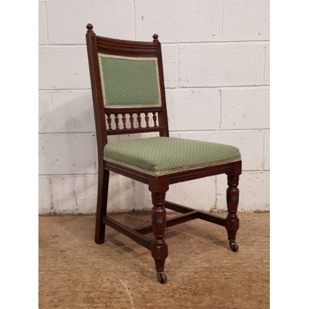 Viktorianische antike Eichen Stühle britisch ca 1880