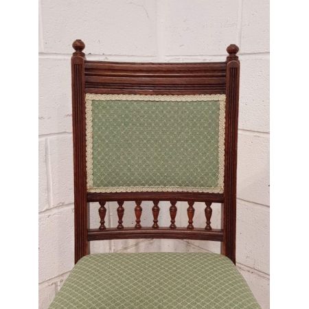 Viktorianische antike Eichen Stühle britisch ca 1880