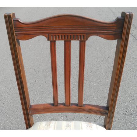 Edwardianische antike Mahagoni Stühle englisch ca 1890