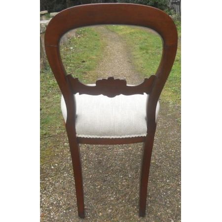 Viktorianische antike Mahagoni Stühle britisch ca 1850