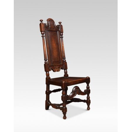 Antike britische Eichen Stühle ca 1880