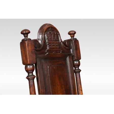 Antike britische Eichen Stühle ca 1880