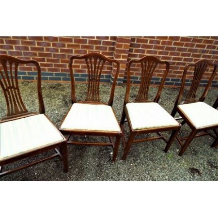 Antike  Massive Mahagoni Stühle britisch stil  ca 1780