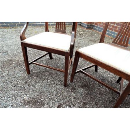 Antike  Massive Mahagoni Stühle britisch stil  ca 1780