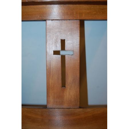 Antike britische Stühle Ulme Kapellenstühle ca 1880