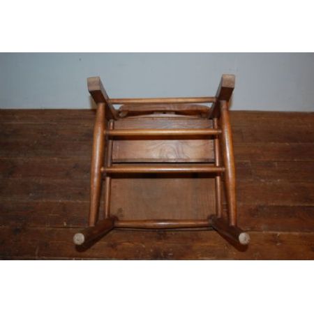 Antike britische Stühle Ulme Kapellenstühle ca 1880